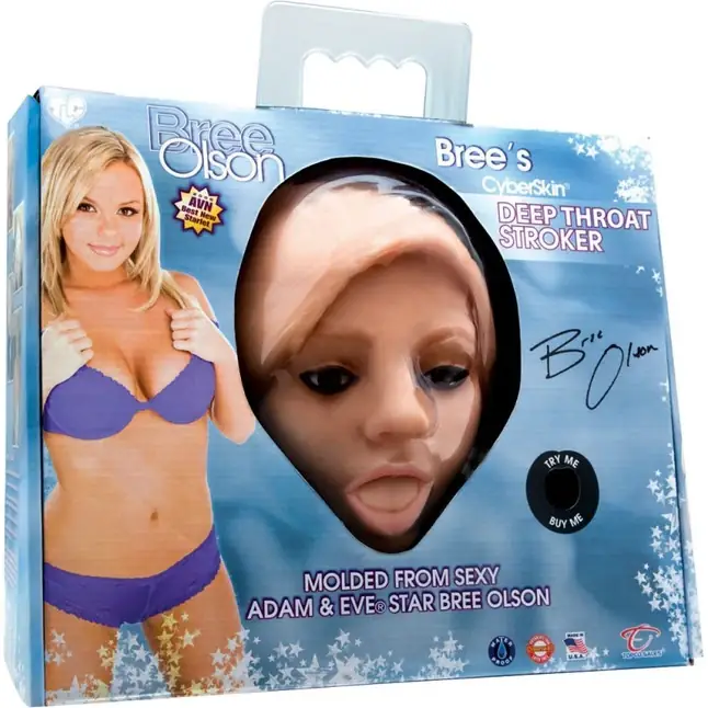 Мастурбатор в виде копии личика Bree Olson - Bree Olson