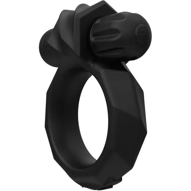 Черное эрекционное виброкольцо Maximus 45 Vibe - Эрекционные кольца. Фотография 2.