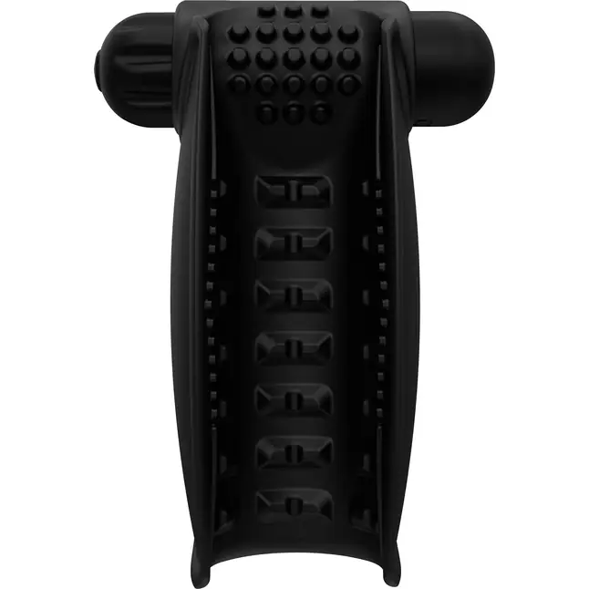Черный вибромастурбатор Hand Vibe