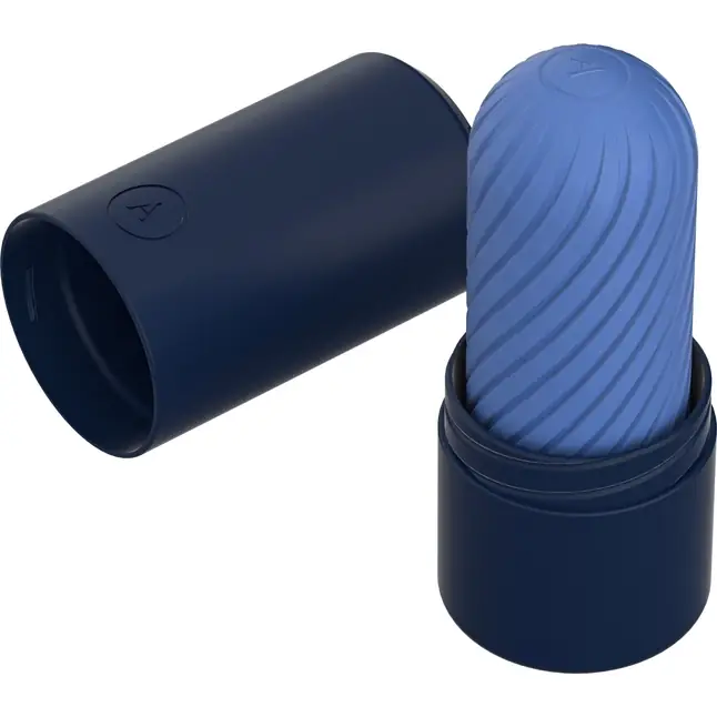 Синий двусторонний мастурбатор Arcwave Ghost Pocket Stroker. Фотография 3.