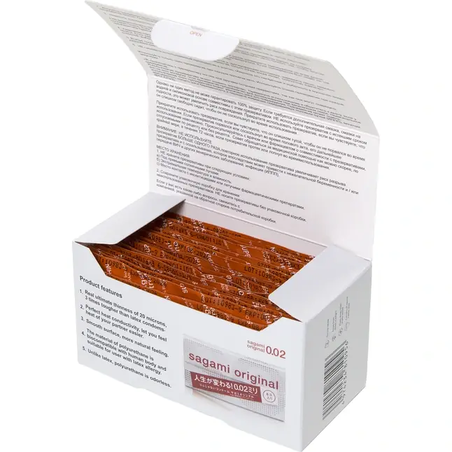 Ультратонкие презервативы Sagami Xtreme Superthin - 36 шт. Фотография 5.