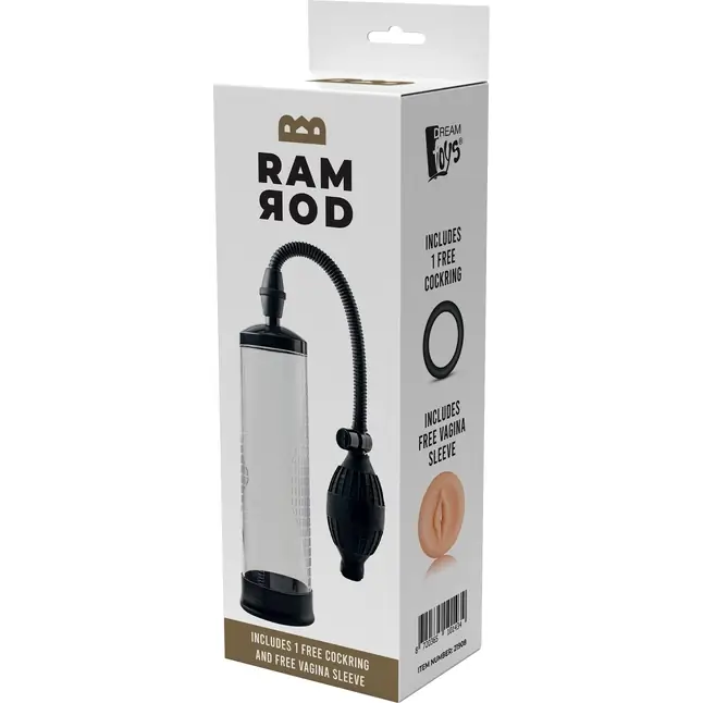 Классическая вакуумная помпа Classic Penis Pump - Ramrod. Фотография 2.