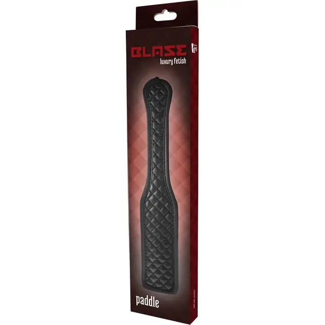 Черная шлепалка PADDLE DIAMOND - 32 см - Blaze. Фотография 2.