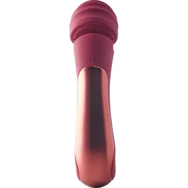 Жезловый вибромассажер Dinky Curved Wand Jacky O. - 21,4 см - Dinky. Фотография 5.