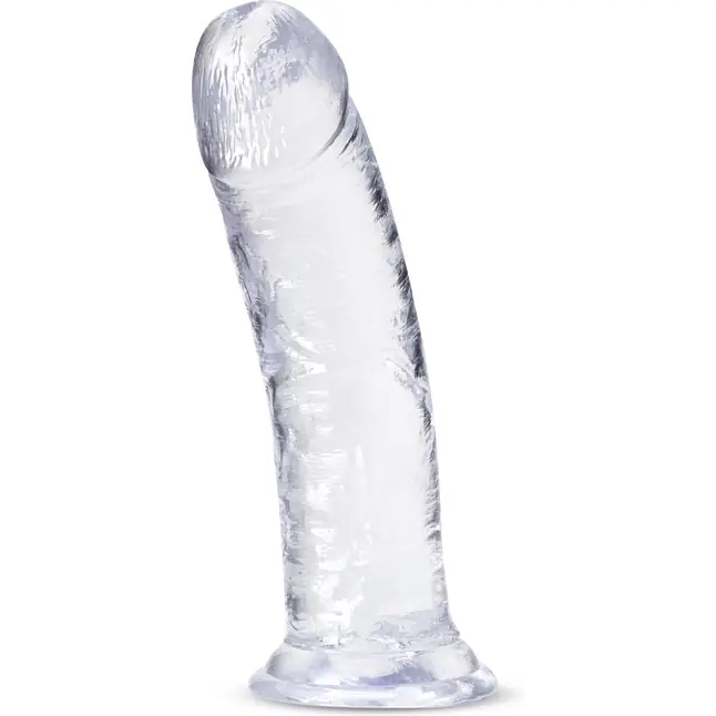 Прозрачный фаллоимитатор-реалистик Roar n Ride - 20,3 см - B Yours Plus. Фотография 2.
