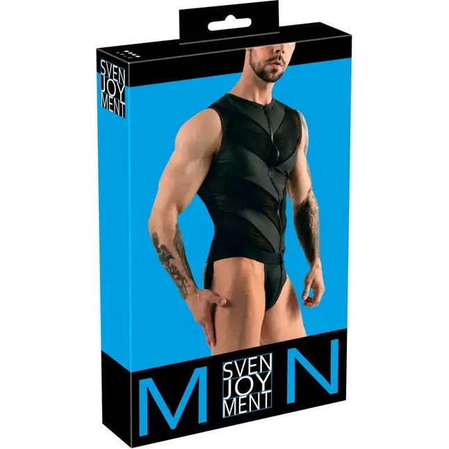 Сексуальное мужское боди на молниях - Svenjoyment underwear. Фотография 6.