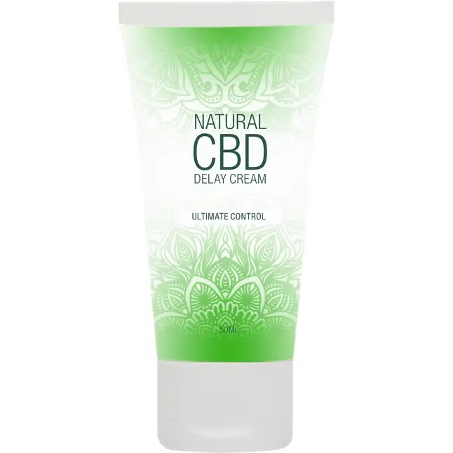 Крем-пролонгатор Natural CBD Delay Cream - 50 мл - Pharmquests. Фотография 5.