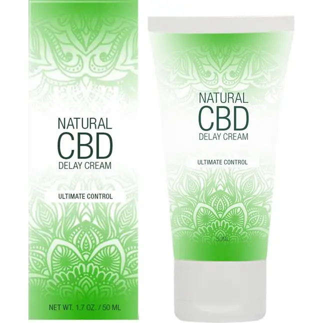 Крем-пролонгатор Natural CBD Delay Cream - 50 мл - Pharmquests