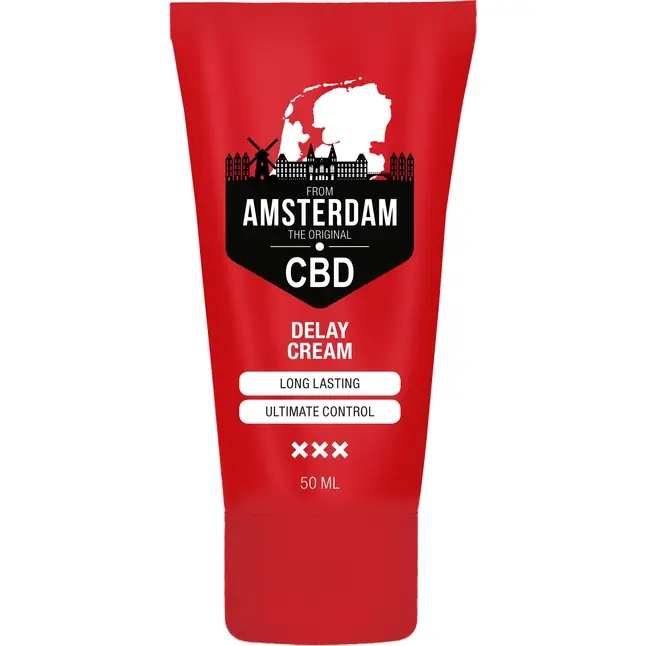 Крем-пролонгатор CBD from Amsterdam Delay Cream - 50 мл - Pharmquests. Фотография 5.