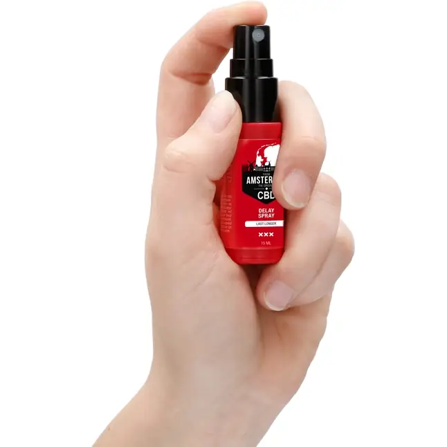 Пролонгирующий спрей CBD from Amsterdam Delay Spray - 15 мл - Pharmquests. Фотография 3.