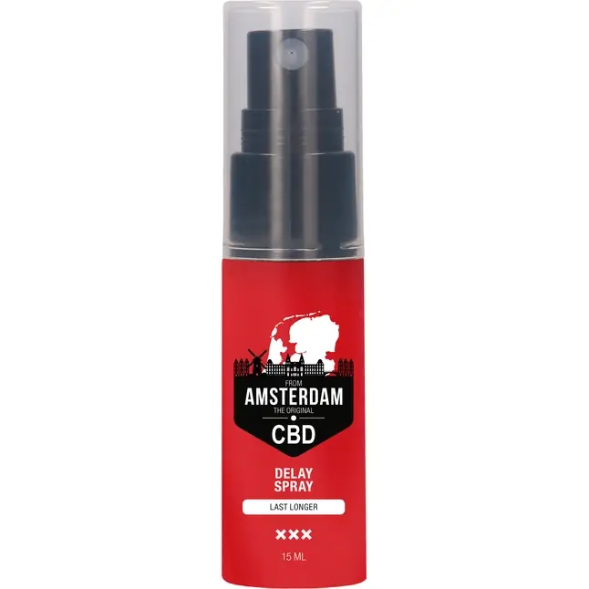Пролонгирующий спрей CBD from Amsterdam Delay Spray - 15 мл - Pharmquests. Фотография 6.