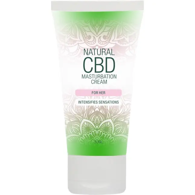 Крем для мастурбации для женщин Natural CBD Masturbation Cream For Her - 50 мл - Pharmquests. Фотография 5.