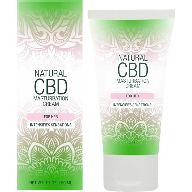 Крем для мастурбации для женщин Natural CBD Masturbation Cream For Her - 50 мл - Pharmquests
