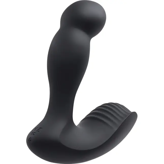 Черный массажер простаты Adams Come-Hither Prostate Massager - 13,5 см. Фотография 3.