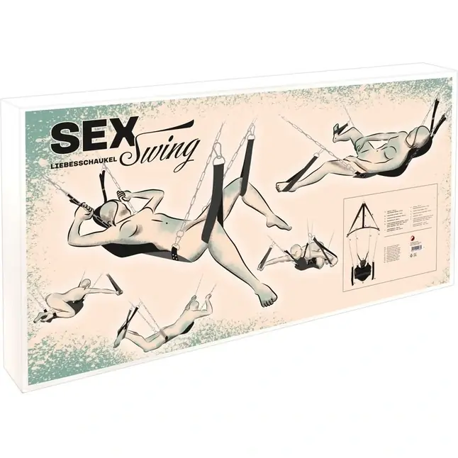 Секс-качели с лежаком и подголовником Sex Swing - You2Toys. Фотография 2.