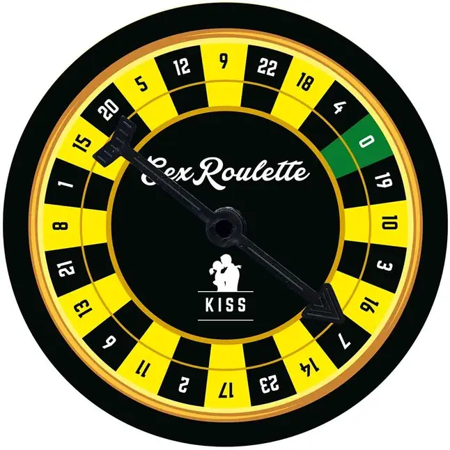 Настольная игра-рулетка Sex Roulette Kiss. Фотография 2.