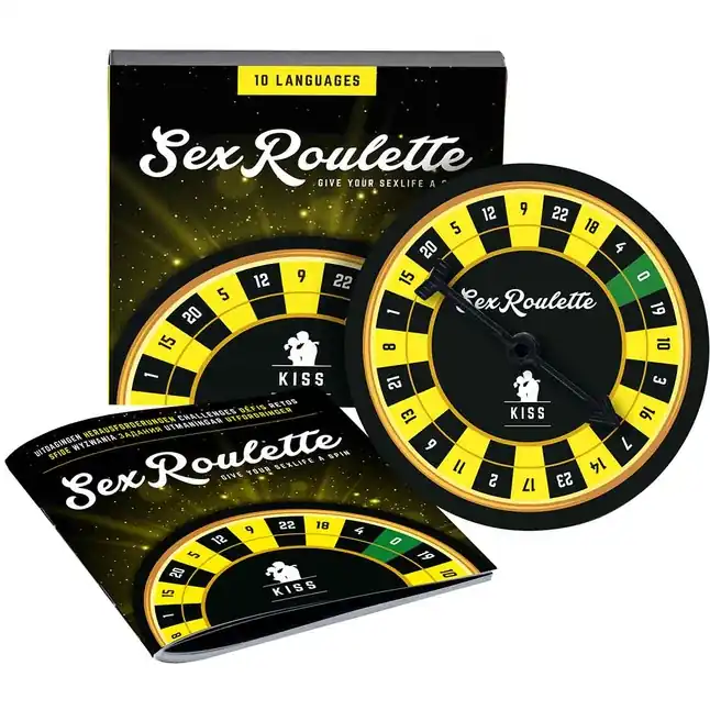 Настольная игра-рулетка Sex Roulette Kiss