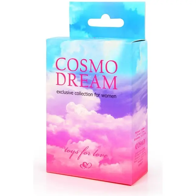 Розовая каплевидная анальная втулка с ограничителем - 7,4 см - COSMO DREAM. Фотография 3.
