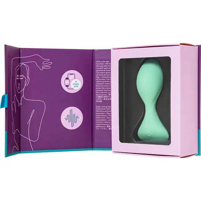 Зеленая анальная втулка с вибрацией Satisfyer Trendsetter. Фотография 10.