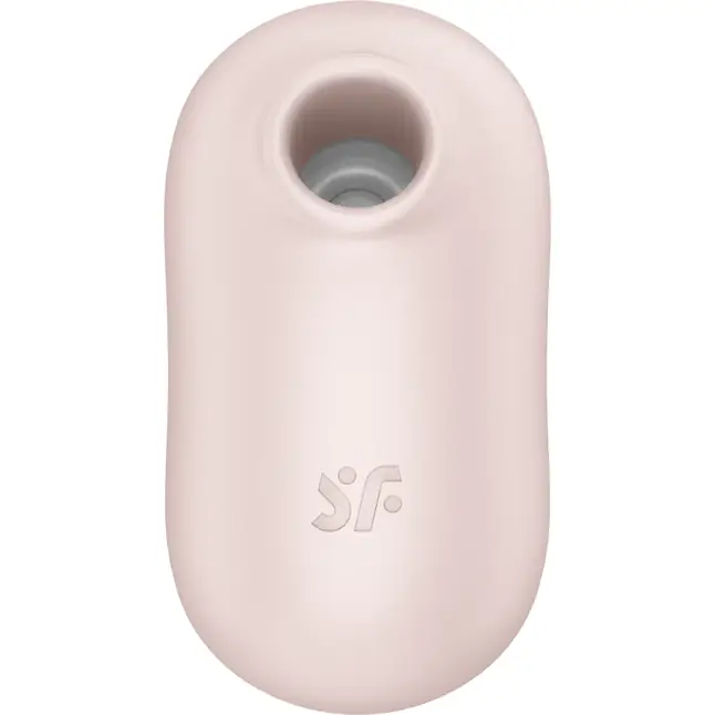 Бежевый вакуумный вибростимулятор клитора Satisfyer Pro To Go 2. Фотография 3.