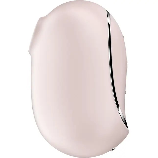 Бежевый вакуумный вибростимулятор клитора Satisfyer Pro To Go 2. Фотография 4.