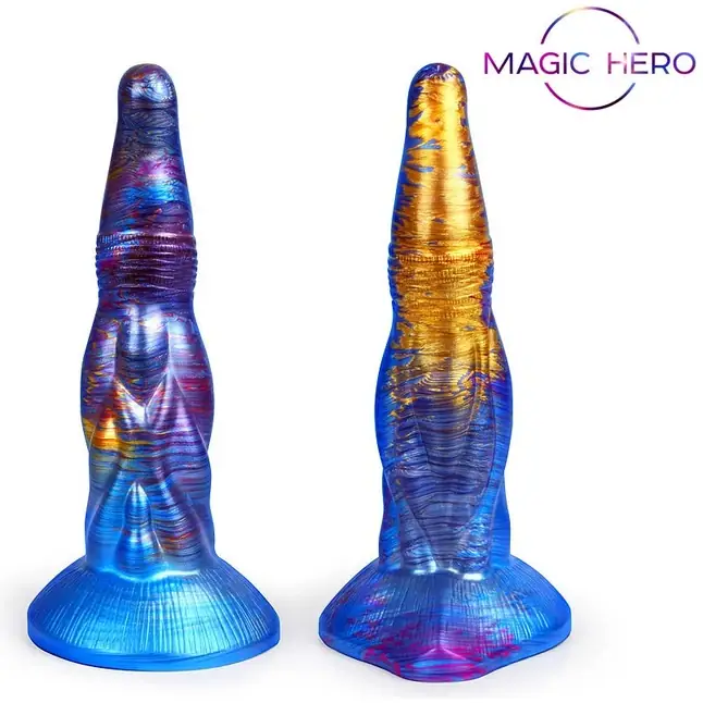 Фантазийный фаллоимитатор - 23 см - MAGIC HERO. Фотография 2.