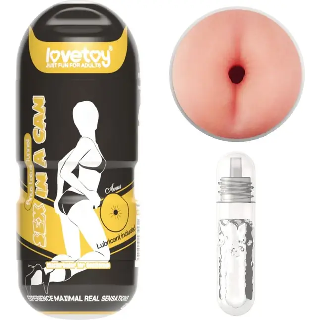 Мастурбатор-анус без вибрации Sex In A Can Anus Stamina Tunnel. Фотография 3.