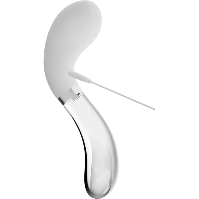 Двусторонний вибратор Curve LED - 20,5 см - You2Toys. Фотография 9.