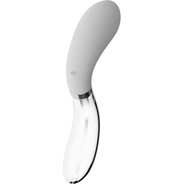 Двусторонний вибратор Curve LED - 20,5 см - You2Toys