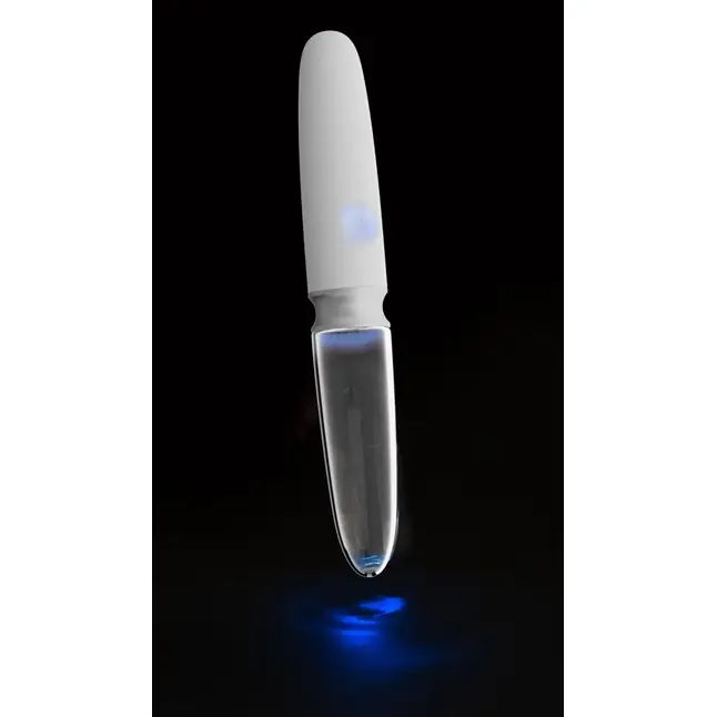 Двусторонний вибратор Straight LED - 17,7 см - You2Toys. Фотография 6.