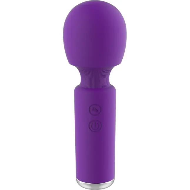 Фиолетовый перезаряжаемый мини-wand Intimate Wand. Фотография 2.