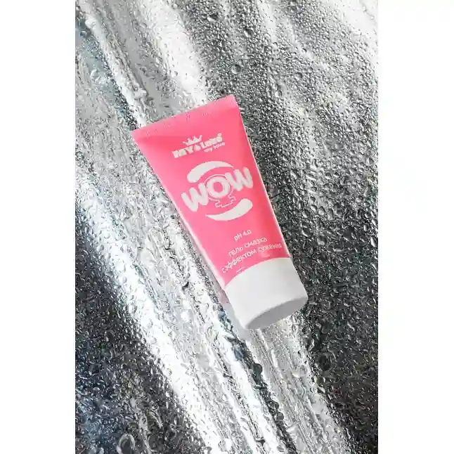Интимная сужающая гель-смазка на водной основе MyLube WOW - 50 мл. Фотография 6.