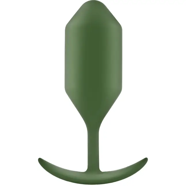 Пробка цвета хаки для ношения B-vibe Snug Plug 4 - 14 см. Фотография 2.