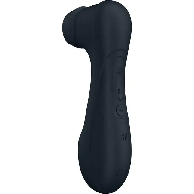 Черный вакуумный стимулятор клитора Satisfyer Pro 2 Generation 3. Фотография 3.