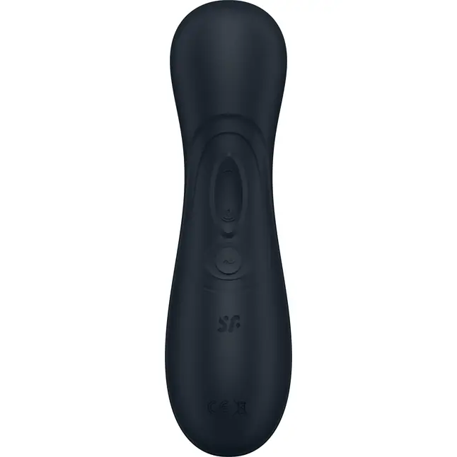 Черный вакуумный стимулятор клитора Satisfyer Pro 2 Generation 3. Фотография 5.