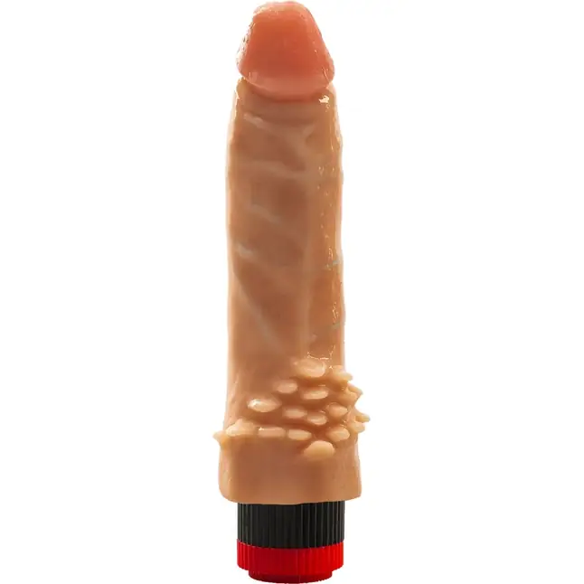 Телесный вибромассажер №10 с ионами серебра - 17 см - Ag+. Фотография 3.
