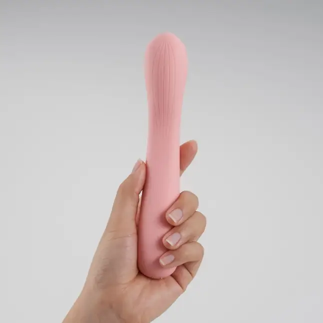 Розовый изогнутый вибратор Iroha Mai Toki - 17,4 см - IROHA Vibrators. Фотография 3.