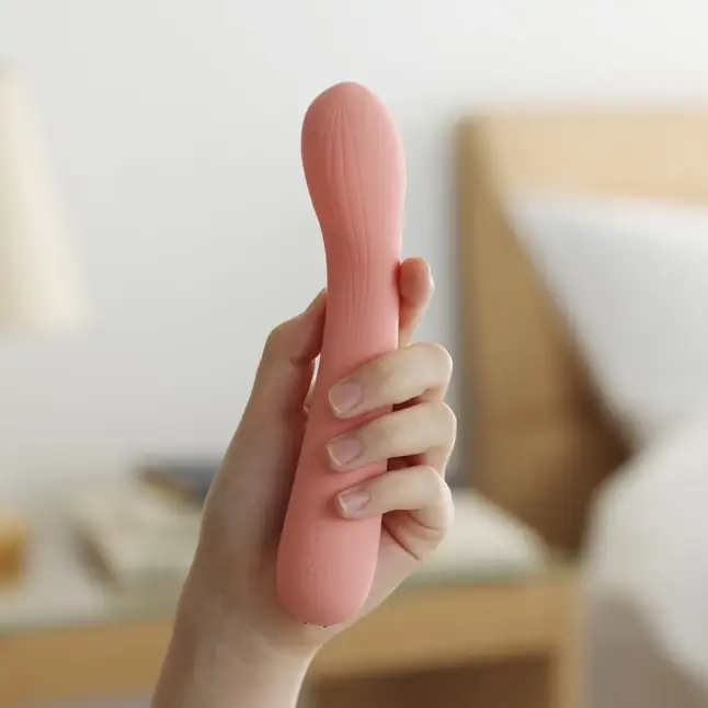 Розовый изогнутый вибратор Iroha Mai Toki - 17,4 см - IROHA Vibrators. Фотография 4.