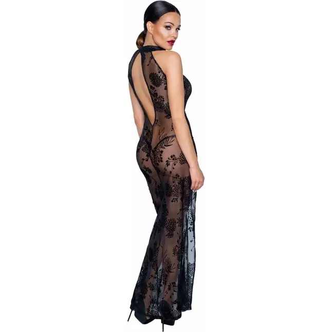 Длинное платье с роскошным разрезом Long tulle dress. Фотография 2.