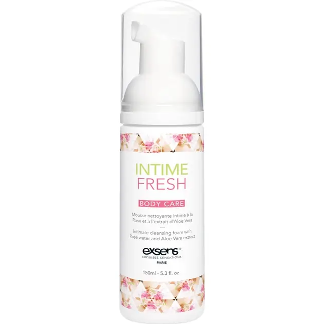 Органическая интимная очищающая пенка Intime Fresh - 150 мл