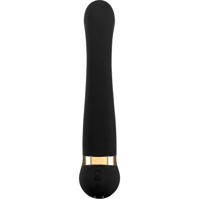 Черный вибромассажер с температурными режимами Hot n Cold - 21,6 см - You2Toys. Фотография 8.