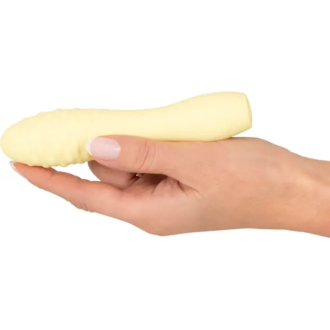 Желтый мини-вибратор Cuties - 14,2 см - You2Toys. Фотография 3.