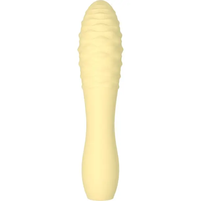 Желтый мини-вибратор Cuties - 14,2 см - You2Toys