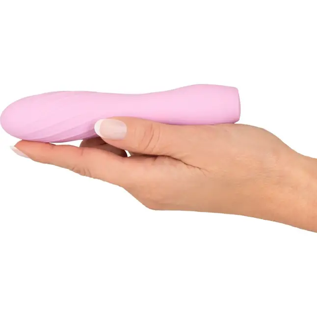 Розовый мини-вибратор Cuties - 14,1 см - You2Toys. Фотография 3.