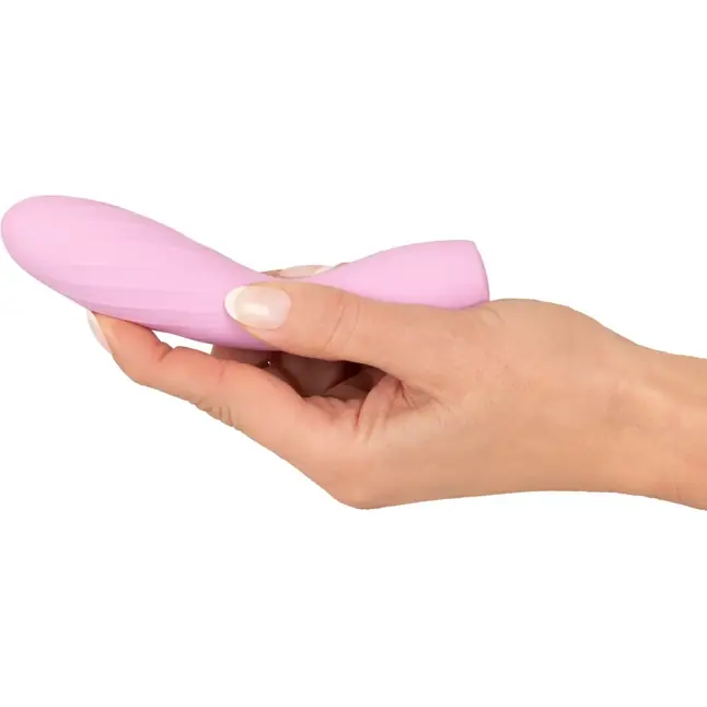 Розовый мини-вибратор Cuties - 14,1 см - You2Toys. Фотография 4.