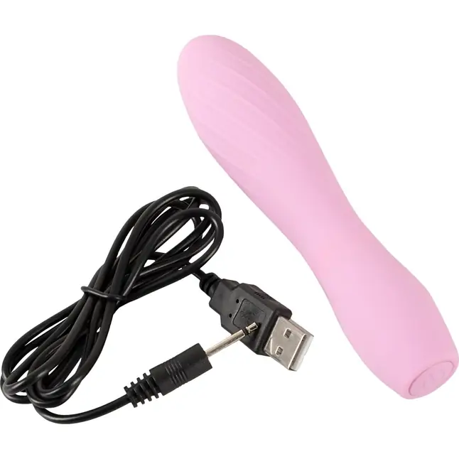 Розовый мини-вибратор Cuties - 14,1 см - You2Toys. Фотография 8.