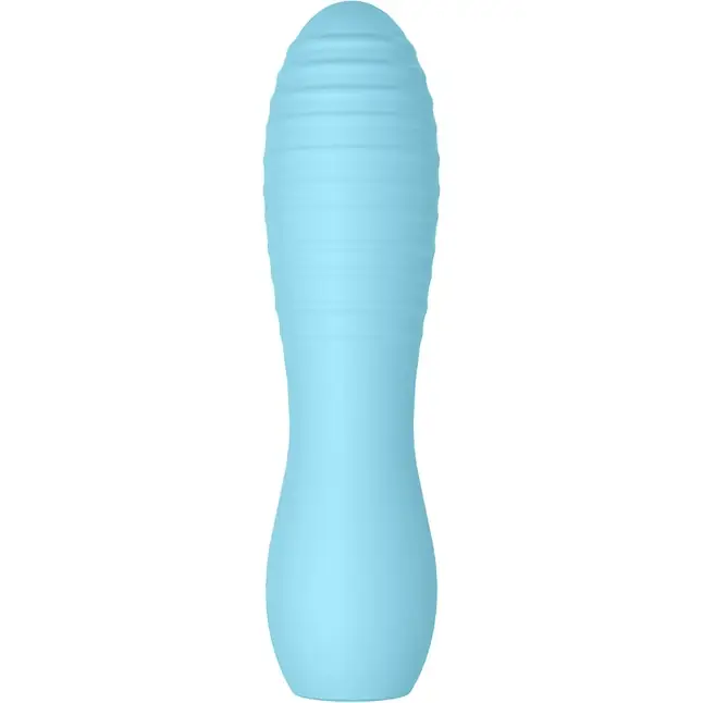 Голубой мини-вибратор Cuties - 10,8 см - You2Toys