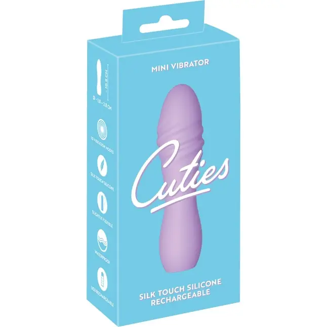Сиреневый мини-вибратор Cuties - 10,8 см - You2Toys. Фотография 4.