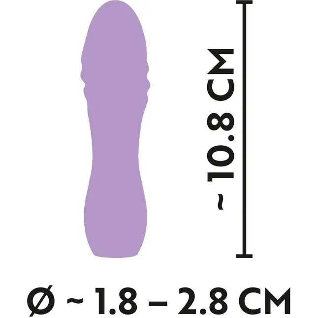 Сиреневый мини-вибратор Cuties - 10,8 см - You2Toys. Фотография 5.