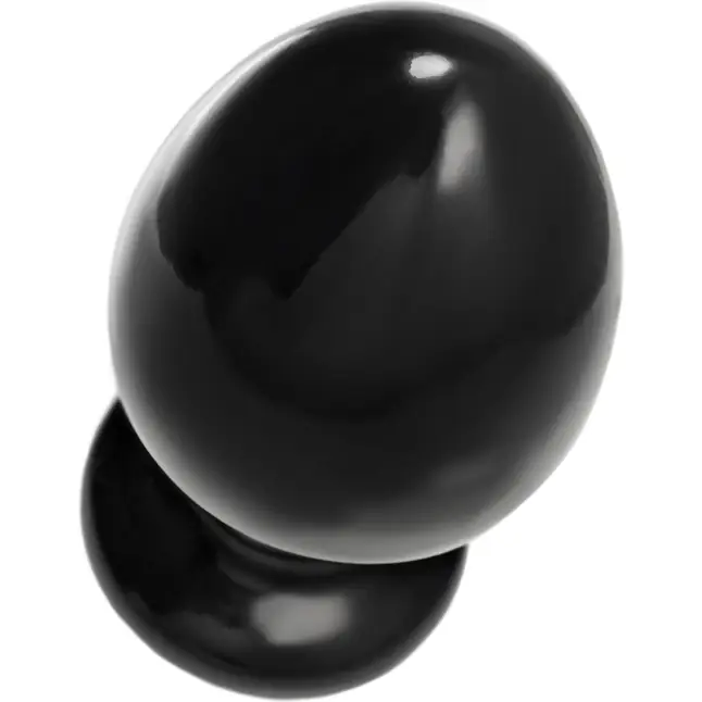 Черная анальная втулка Cetus β - 13 см. Фотография 5.
